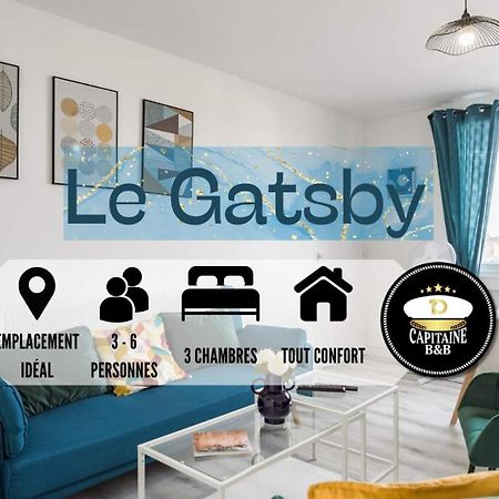 Le Gatsby - 3 Chambres - Centre-Ville ทรัวส์ ภายนอก รูปภาพ