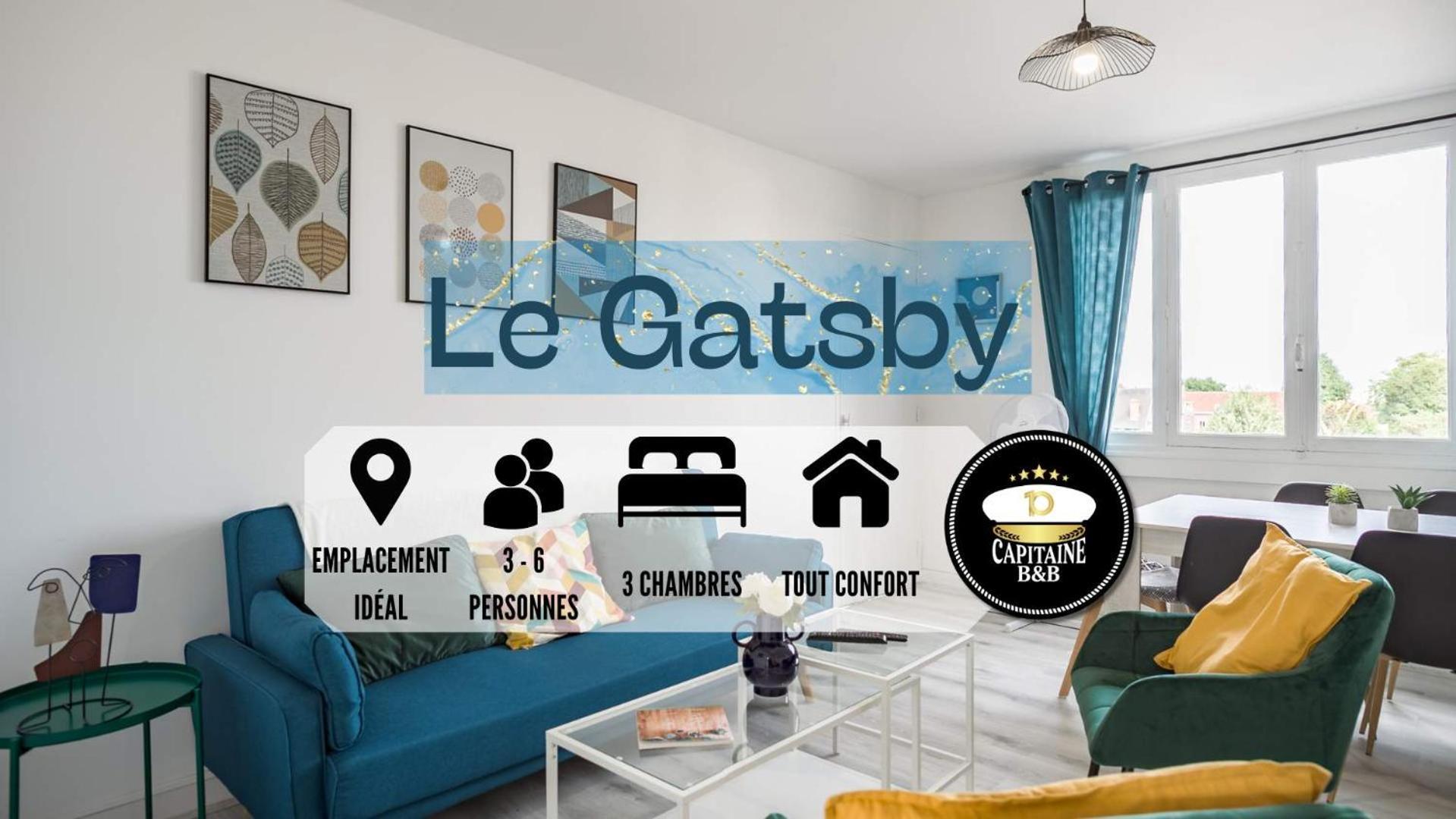 Le Gatsby - 3 Chambres - Centre-Ville ทรัวส์ ภายนอก รูปภาพ